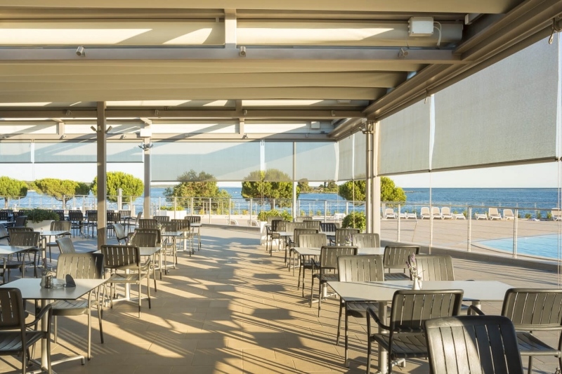Resort Villas Rubin in Rovinj (Istrien, Kroatien) | Restaurant Bonaca