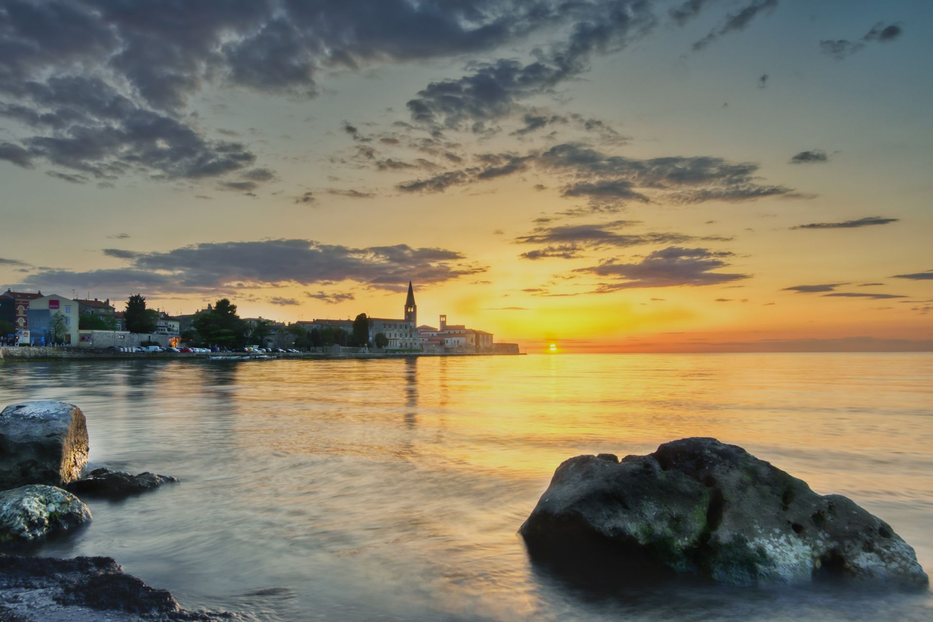 Poreč | Stadt im Nordwesten Istriens mit wunderschöner Altstadt. Die Euphrasia Basilika ist UNESCO Weltkulturerbe.